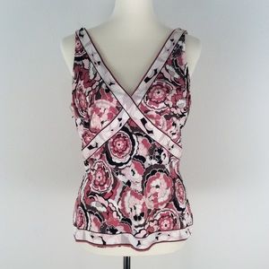 Elie Tahari Silk Camisole Top